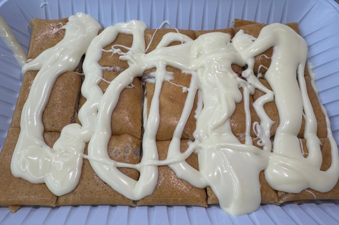 White Chocolate Crepe